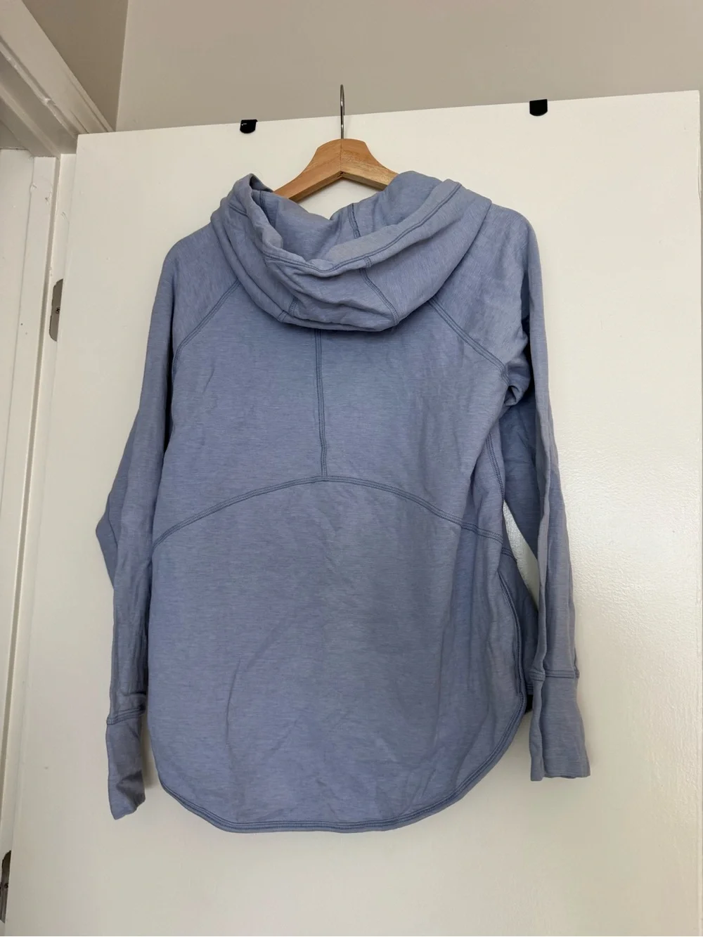 Lululemon Time Out Hoodie in Heathered Deep Indigo / Heathered Hydrangea Blue